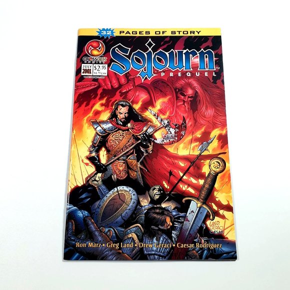 Sojourn Prequel Comic Book July 2001 Crossgen Collector Bagged Boarded - Picture 1 of 2